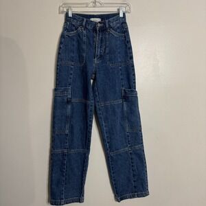 BDG Urban Outfitters Pants Women's Cargo High Rise Baggy‎ 24 / 28